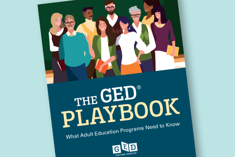 GED® Playbook Now Available for Educators
                      