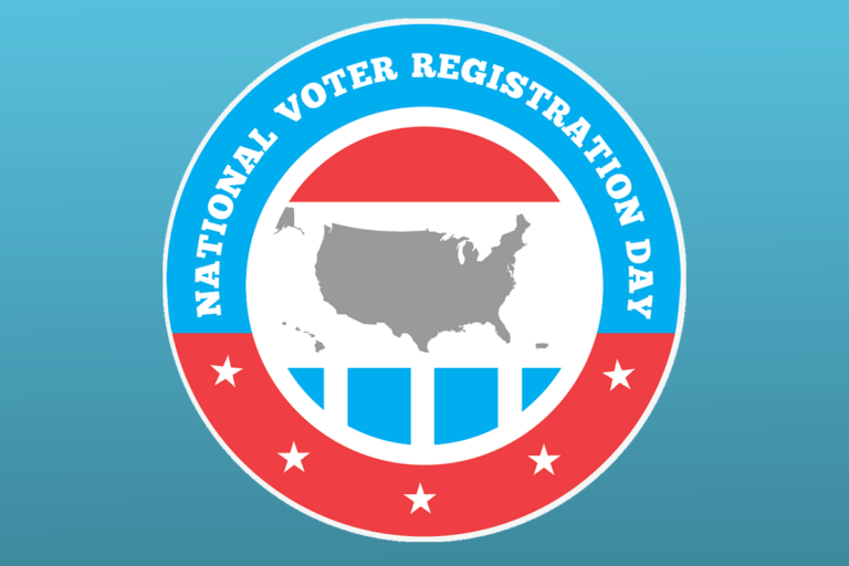 National Voter Registration Day Returns September 20th
                      